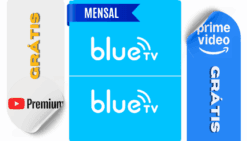 Blue TV (2 Telas) + Streaming Extra – Prime Video ou YouTube Premium